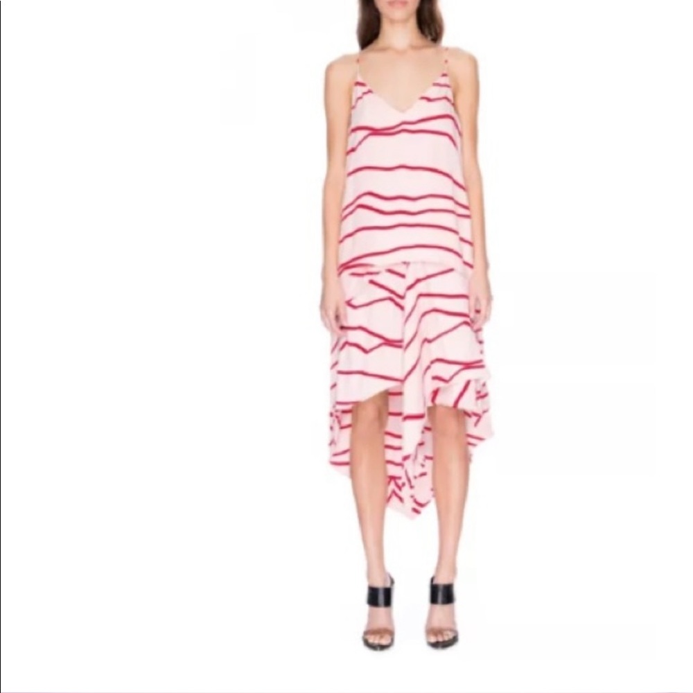 CMEO COLLECTIVE Asymmetric Print Skirt A-33
